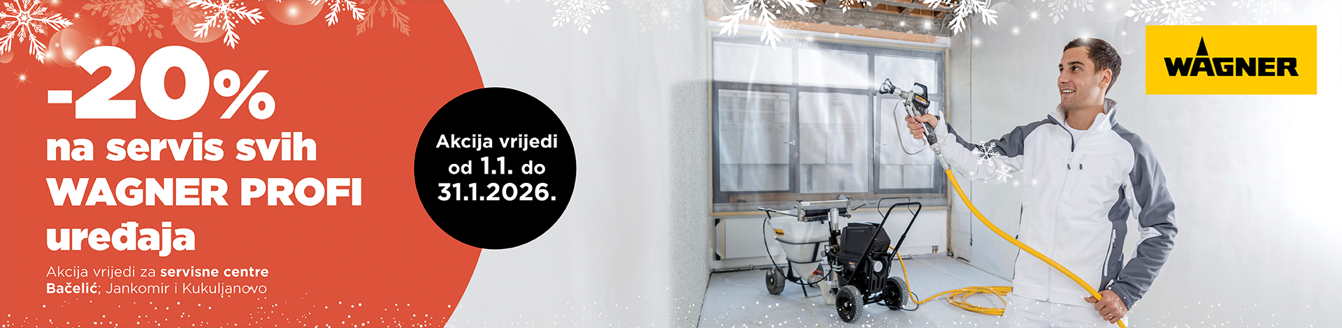 Wagner servisne usluge -20%
