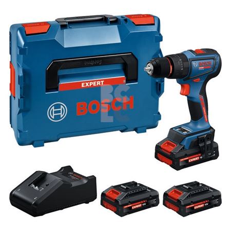 Bosch EXSB18V-90 aku udarna bušilica - set sa baterijama, punjačem u L-BOXXU