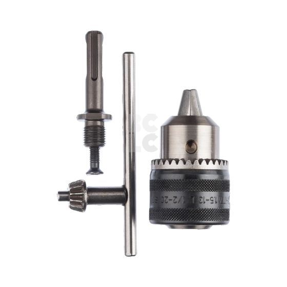 BOSCH Stezna glava s klj. 1/2" 13mm + SDS-plus