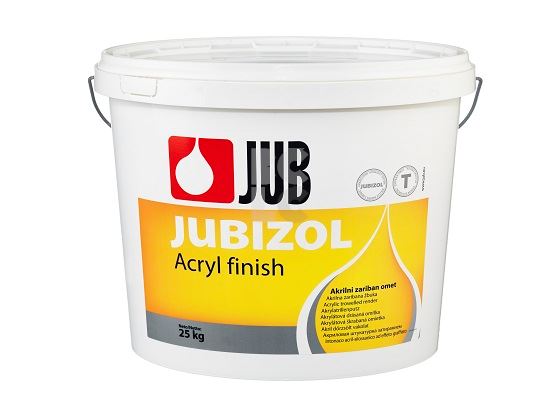 JUBIZOL ACRYL FINISH T - dekorativna akrilna zaribana žbuka