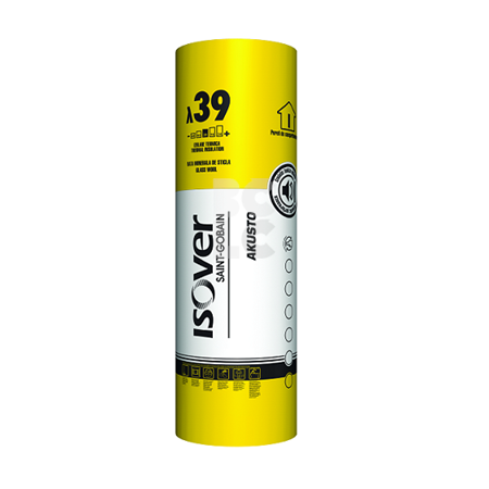 ISOVER AKUSTO 75mm G3 IT 2x625mm (11,25m2/rola) - mineralna staklena vuna
