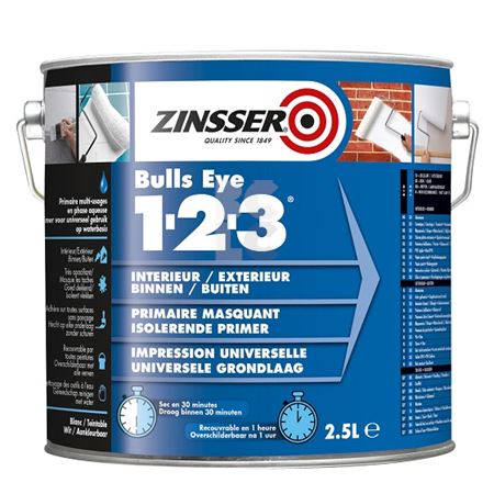 ZINSSER BULLS EYE 1-2-3 - univerzalni akrilni premaz