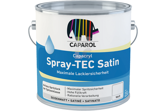 CAPAROL CAPACRYL SPRAY-TEC SATIN - akrilno poliuretanski lak na bazi vode