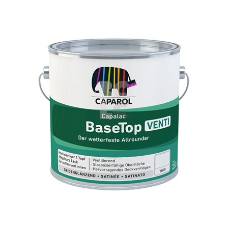 CAPAROL CAPALAC BASETOP VENTI - svilenkasto-sjajni visokopokrivni alkidni lak
