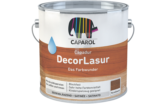 CAPAROL CAPADUR DECOR LASUR - ekološka, vodorazrjediva lazura za drvo
