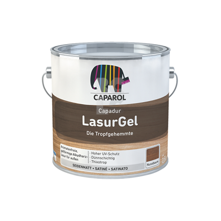 CAPAROL CAPADUR LASURGEL - tankoslojna lazura za vanjsku upotrebu