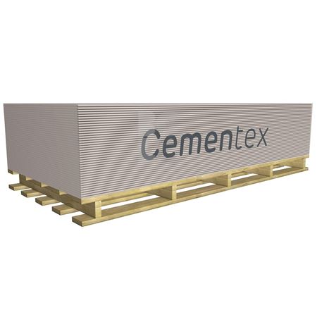 SINIAT CEMENTEX 10mm x1200x2400 (2,88m2) - ravna cementna ploča
