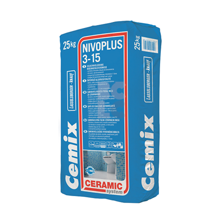 CEMIX NIVOPLUS 3-15 - samonivelirajuća cementna podna masa