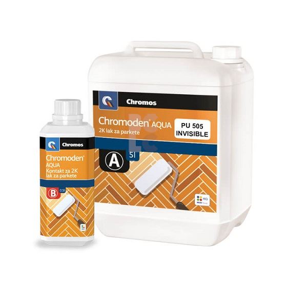 CHROMODEN AQUA PU 2K 505 INVISIBLE SET A+B 5,5 l