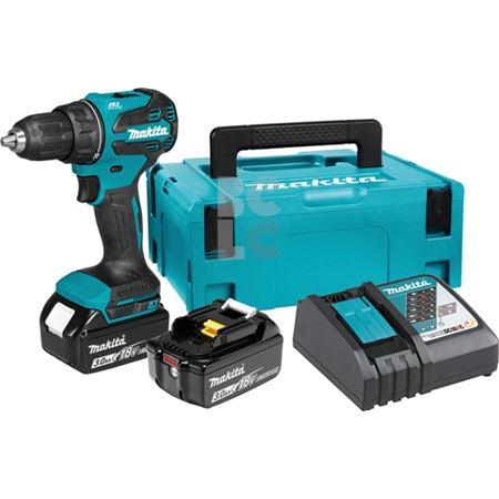 MAKITA Aku buš-odvijač DDF490RFJ(18V,Li-ION,BL,2X3,0Ah)