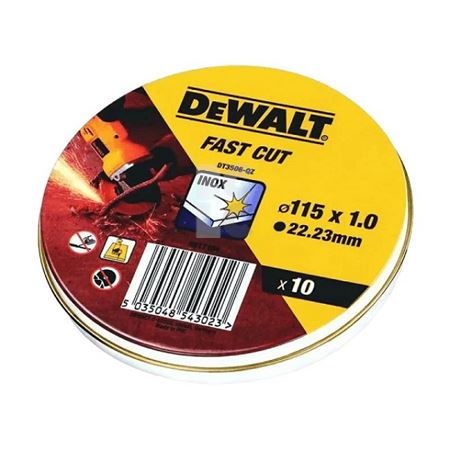 DEWALT Rezna ploča za inox 10/1