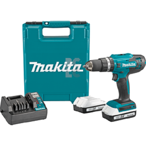 MAKITA Aku ud.-bušilica HP488D002 2X18V 1,5Ah 42/44nm 13mm + Kofer