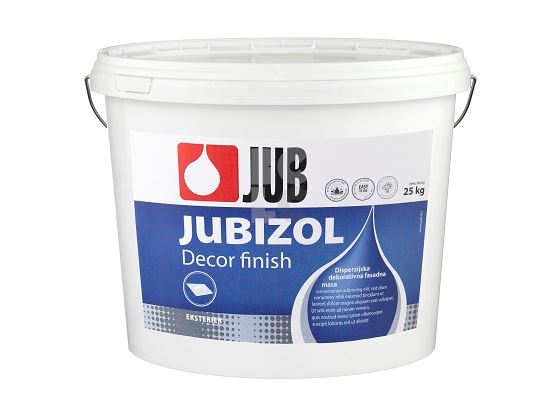 JUBIZOL DECOR FINISH - disperzijska dekorativna fasadna masa