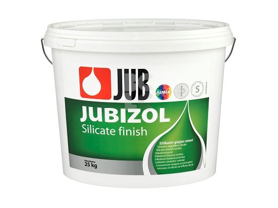 JUBIZOL SILICATE FINISH S - silikatna dekorativna zaglađena žbuka