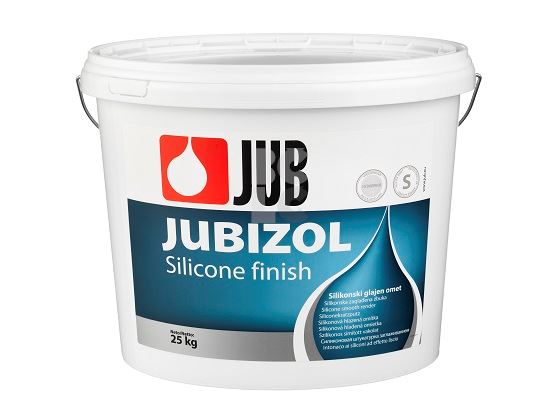 JUBIZOL SILICONE FINISH S - silikonska dekorativna zaglađena žbuka