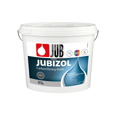 JUBIZOL CARBONSTRONG FINISH S - mikroarmirana siloksanizirana zaglađena žbuka