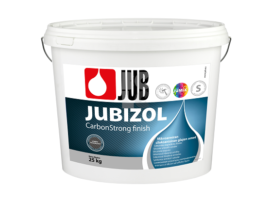 JUBIZOL CARBONSTRONG FINISH S - mikroarmirana siloksanizirana zaglađena žbuka