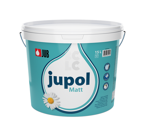 JUPOL MATT - unutarnja disperzijska boja (15 l)
