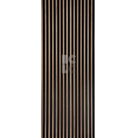 ZIDNI PANEL Stretto LAMELLI L0103, 270 cm, sivi hrast