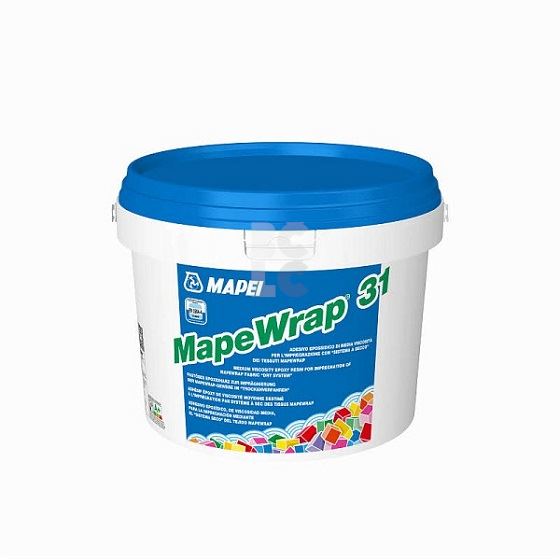 MAPEI MAPEWRAP 31 (A+B) 1kg+4kg - epoksi smola srednje viskoznosti