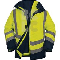 Jakna OPTIMUM3 5u1 fluo.žuta. vel.XL