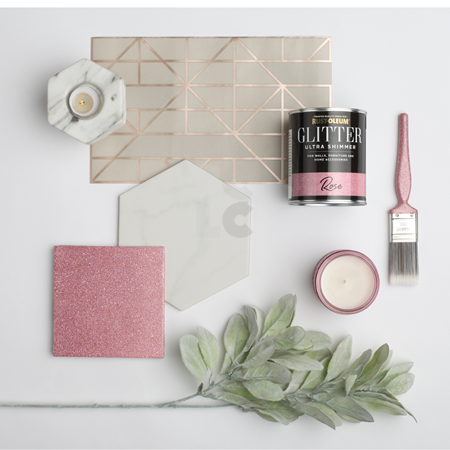 RUST-OLEUM GLITTER ULTRA SHIMMER - boja sa šljokicama (DIY)