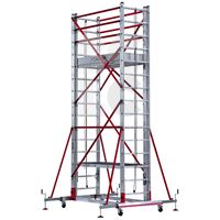 ALUMINIJSKA SKELA TELESAFE XL 2x10gazišta /60x155cm/ max.visina platforme 3,80m