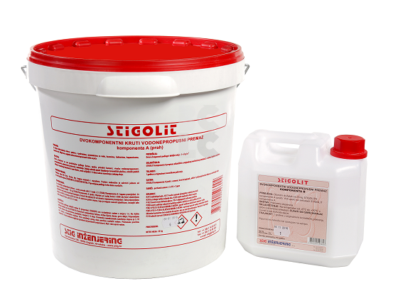 STIGOLIT - 2K vodonepropusni premaz za hidroizolaciju zidova i podova