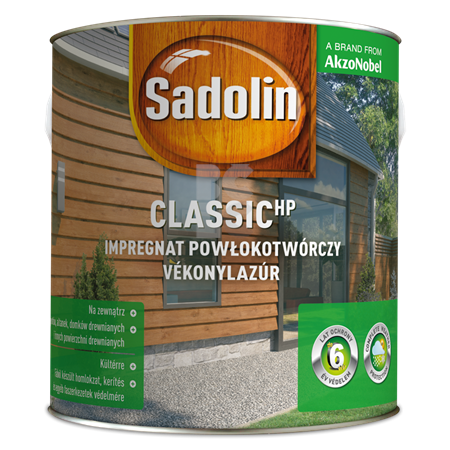 SADOLIN CLASSIC - tankoslojna lazura za prirodan izgled drveta