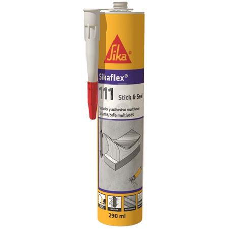 SIKAFLEX 111 Stick&Seal višenamjensko ljepilo i brtvilo (290ml) bijelo