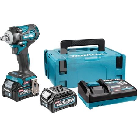 MAKITA Aku udarni zavrtač XGT TW005GD201 (40V, 1/2", 350Nm BL, 2x2.5Ah)
