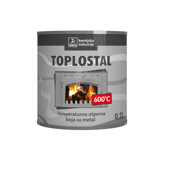 TOPLOSTAL HGT - temperaturno otporna boja za metal