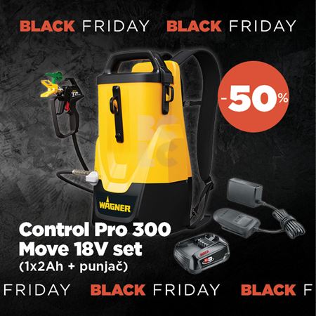 WAGNER Control Pro 300 Move 18V set (1x2Ah + punjač)