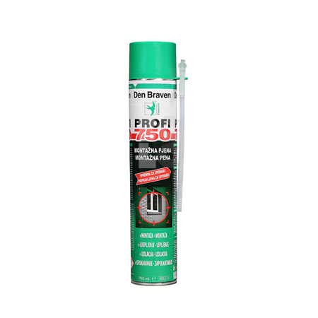PU PJENA 750ml MONTAŽNA PROFI B3 DEN BRAVEN