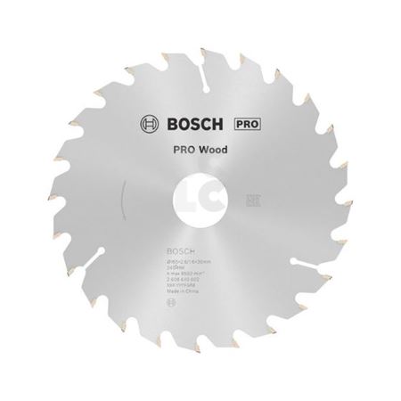 BOSCH List kr.pile 165X30/20mm 24Z Optil.Wood