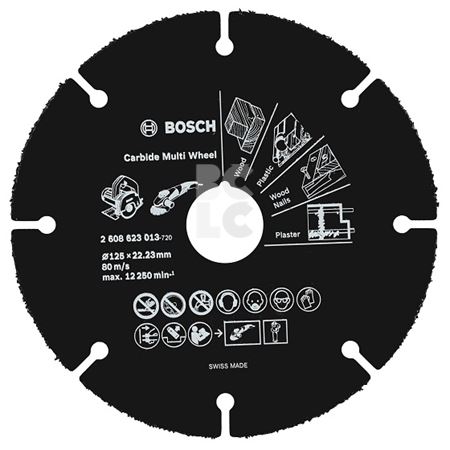 BOSCH Brusni list Carbide 115mm