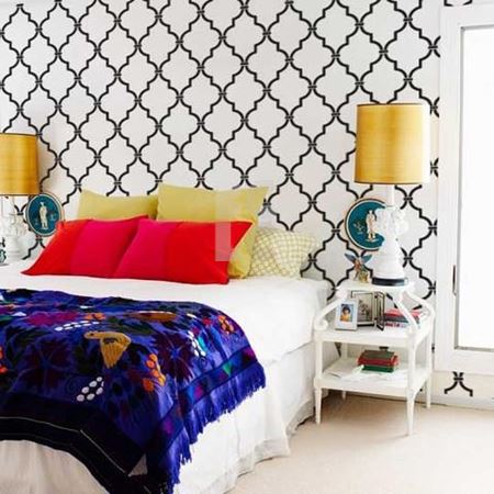 Šablona CASABLANCA TRELLIS MOROCCAN STENSIL