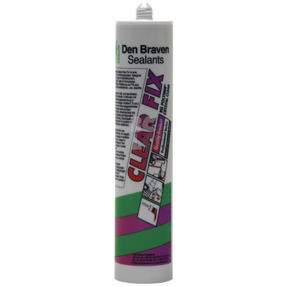 ZWALUW CLEARFIX Montažno hibridno ljepilo (290ml) bezbojan