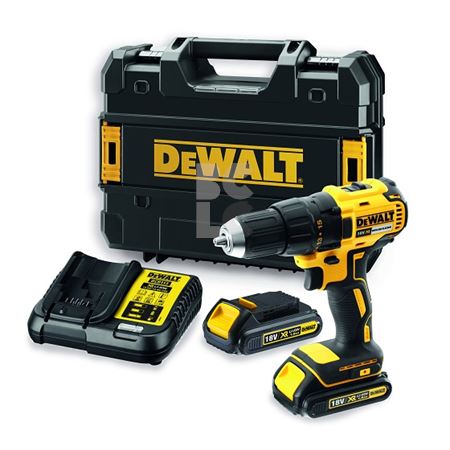 DEWALT AKU udarna bušilica 18V 1,5Ah+2x1,5Ah+punjač DCD 777