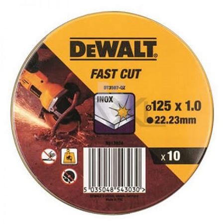 DEWALT Rezna ploča za inox 125 mm x 1.0 10/1