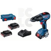 BOSCH Aku buš.-odvijač GSB18V50+3x2.0+L kovčeg
