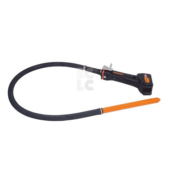 ROKAMAT CV C 28-130 Aku vibrator betona fi28mm -1,3m (2x18V /  5.2Ah)