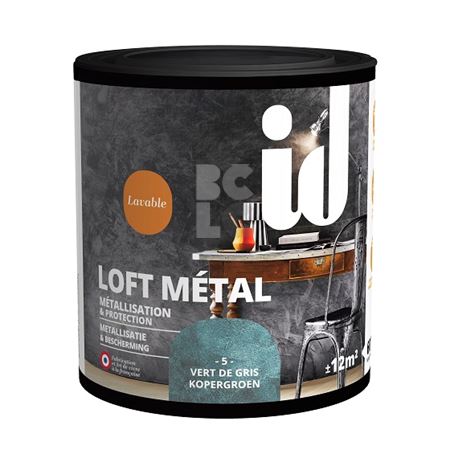 ID LOFT METALIZATOR - boja s efektom metaliziranog betona