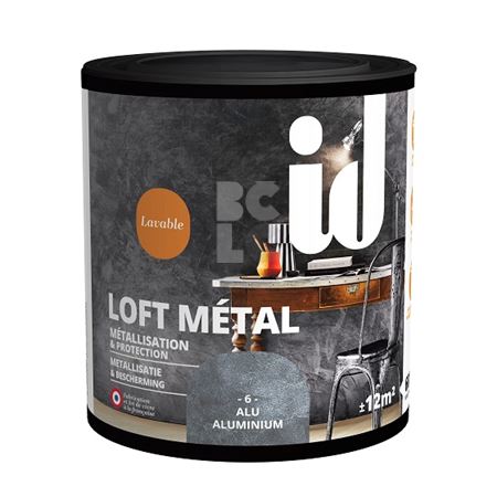 ID LOFT METALIZATOR - boja s efektom metaliziranog betona