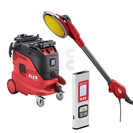 FLEX Žirafa GE6REC+torba+FLEX Usisavač VCE 44 L AC+GRAT Laserski daljinomjer ADM