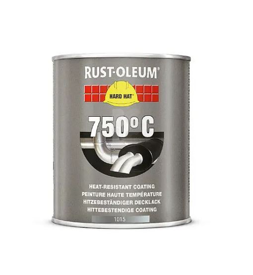 RUSTOLEUM HARD HAT HEAT RESISTANT 750°C temperaturno otporni premaz aluminij
