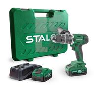 STALCO BUŠILICA UDARNA AKU IDS20-75BL + 2*4H+PUNJAČ+KOFER