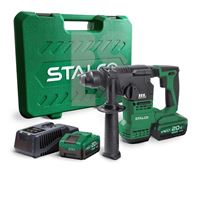 STALCO BUŠILICA UDARNA AKU SDS PLUS RHS20-18BL 2*4AH+PUNJAČ+KOFER