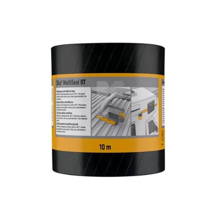 Hidroizolacijska traka butilna samoljepiva Al. SIKA MULTISEAL BT- 10 cm x 10 m