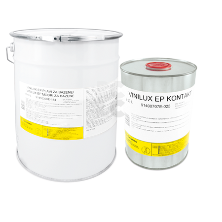 VINILUX EP BOJA ZA BAZENE SET A+B - premaz za zaštitu površina